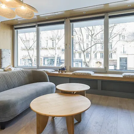 The Blue Alma Eiffel Tower