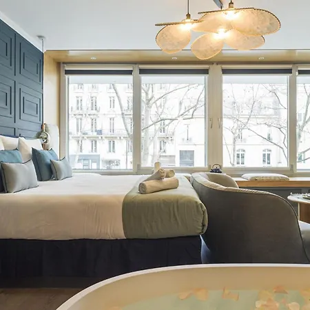 The Blue Alma Eiffel Tower