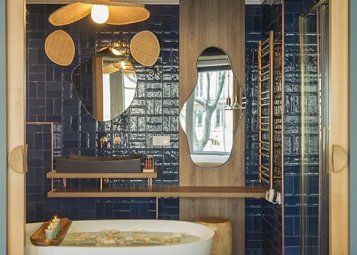 The Blue Alma Eiffel Tower