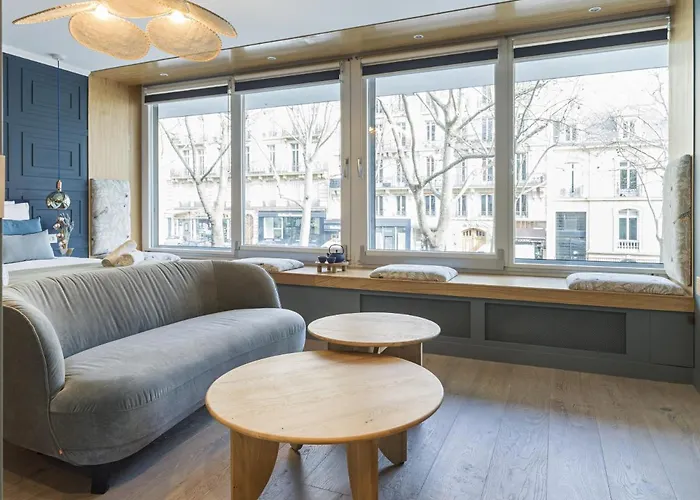 The Blue Alma Eiffel Tower