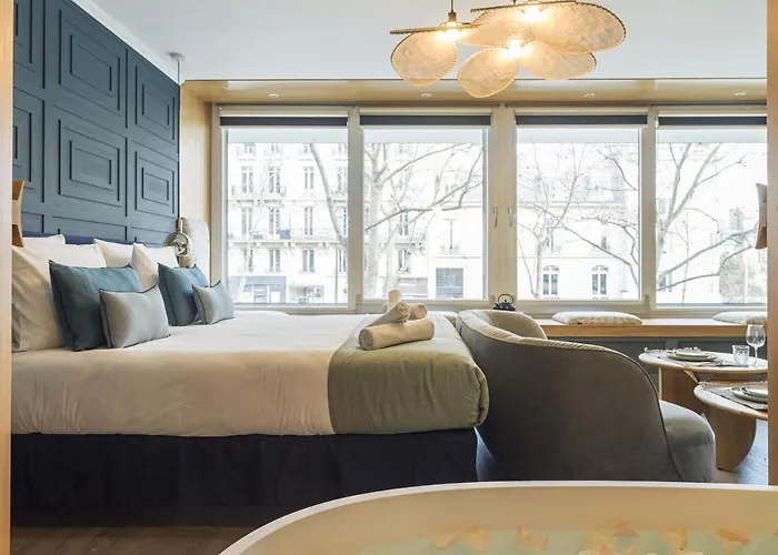 The Blue Alma Eiffel Tower