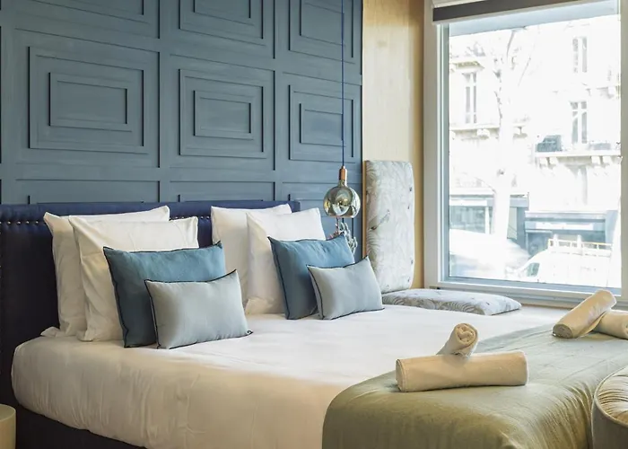 Apartament The Blue Alma Eiffel Tower *